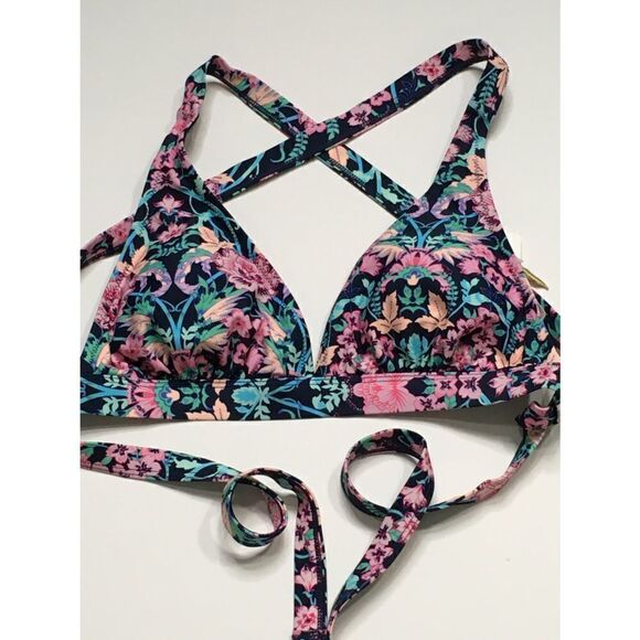 New. Jessica Simpson floral support bikini top. - Picture 6 of 9